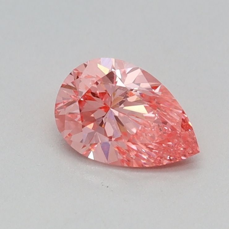 Loose Lab Diamond - IGI Pear 0.27ct Fancy Vivid Pink VVS2: Loose Lab Diamond - IGI Pear 0.27ct Fancy Vivid Pink VVS2 Experience the beauty of nature with this stunning lab-grown diamond, boasting a vibrant Fancy Vivid Pink hue and exceptional clarity (VVS2).