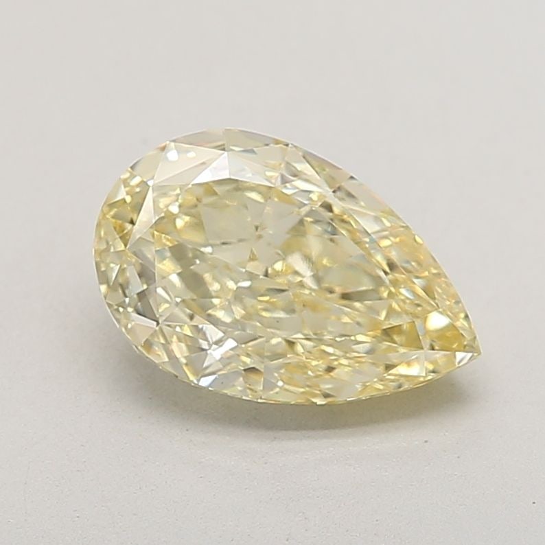 Loose Lab Diamond - IGI Pear 2.1ct Fancy Intense Yellow VVS2: Loose Lab Diamond - IGI Pear 2.1ct Fancy Intense Yellow VVS2 Experience the vibrant warmth of a lab-grown Fancy Intense Yellow diamond, certified by IGI as VVS2 in clarity and EX in polish and symmetr