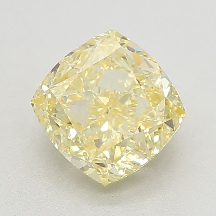 Loose Lab Diamond - IGI Cushion Modified 3.3ct Fancy Intense Yellow VVS2: Loose Lab Diamond - IGI Cushion Modified 3.3ct Fancy Intense Yellow VVS2 Experience the vibrant warmth of a genuine lab-grown diamond, boasting an impressive 3.3 carats of Fancy Intense Yellow color a