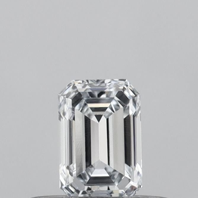 IGI Emerald 0.3ct F VVS2 Loose Lab Diamond: IGI Emerald 0.3ct F VVS2 Loose Lab Diamond A rare and exceptional lab-grown emerald-cut diamond, this 0.3ct F color gem boasts outstanding clarity with a VVS2 grade, making it a true standout among fi