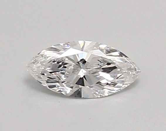 IGI Marquise 0.4ct D VVS2 Loose Lab Diamond: IGI Marquise 0.4ct D VVS2 Loose Lab Diamond Experience the brilliance of a lab-grown diamond, certified by IGI as D color and VVS2 clarity, with exceptional cut, polish, and symmetry. This 0.4ct marqu