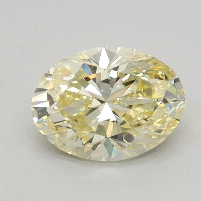 IGI Oval 0.59ct Fancy Yellow VVS2 Loose Lab Diamond (1 of 1)