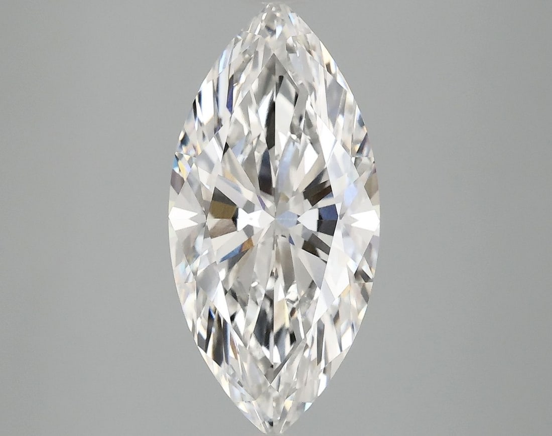 IGI Marquise 3.09ct F VVS2 Loose Lab Diamond: IGI Marquise 3.09ct F VVS2 Loose Lab Diamond Experience the beauty of a lab-grown diamond, expertly certified by IGI as a 3.09ct F VVS2 marquise cut gemstone. With its exceptional clarity and EX polis