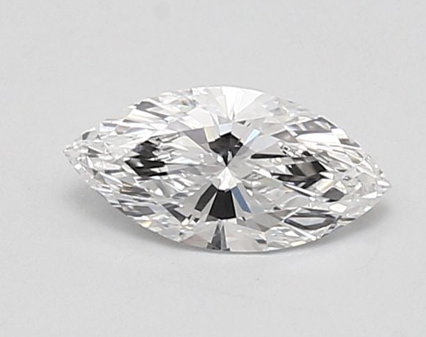 IGI Marquise 0.77ct D VVS2 Diamond: IGI Marquise 0.77ct D VVS2 Diamond Experience the exceptional brilliance of this 0.77ct IGI Marquise diamond, boasting an impressive D color and VVS2 clarity for maximum fire and light transmission. G
