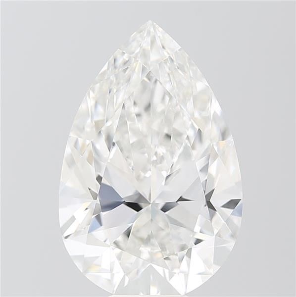 Loose Lab Diamond - IGI Pear 10.0ct E VVS2: Loose Lab Diamond - IGI Pear 10.0ct E VVS2 Experience the unparalleled brilliance of a lab-grown diamond, certified by the International Gemological Institute (IGI). This exquisite 10.0ct pear-cut gem
