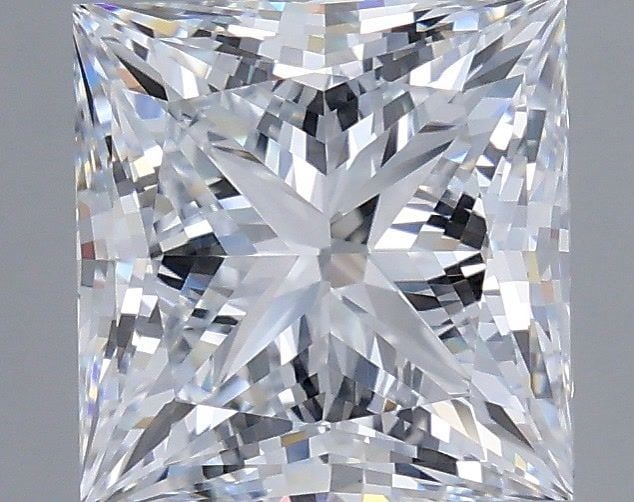 IGI Princess 3.19ct E IF Loose Lab Diamond: IGI Princess 3.19ct E IF Loose Lab Diamond A rare and exceptional find, this 3.19ct IGI Princess lab diamond boasts an impressive color grade of E (near-colorless) and clarity of IF (Internally Flawle