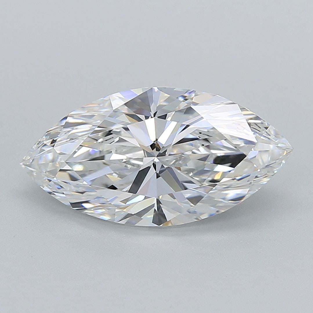 IGI Marquise 2.99ct D VVS2 Loose Lab Diamond: IGI Marquise 2.99ct D VVS2 Loose Lab Diamond A rare and exceptional lab-grown diamond, certified by the International Gemological Institute (IGI), boasts an impressive 2.99 carats of unparalleled bril