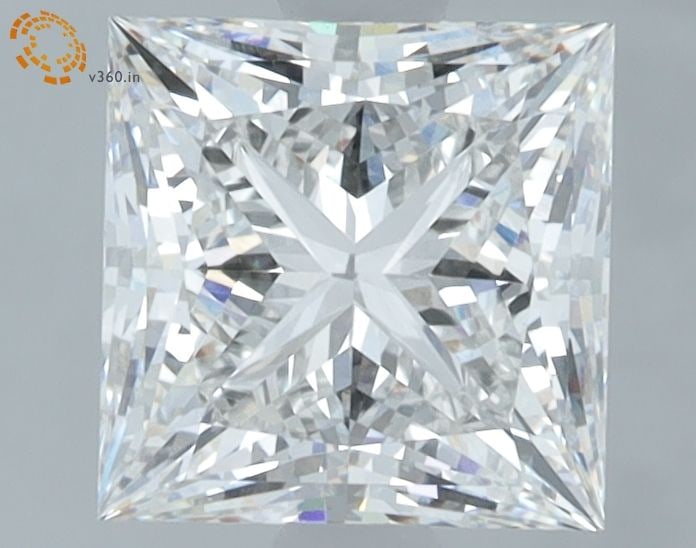 IGI Princess 2.09ct F VVS2 Loose Lab Diamond: IGI Princess 2.09ct F VVS2 Loose Lab Diamond Experience the exceptional brilliance of this 2.09ct F VVS2 loose lab diamond, certified by the International Gemological Institute (IGI). With its flawles