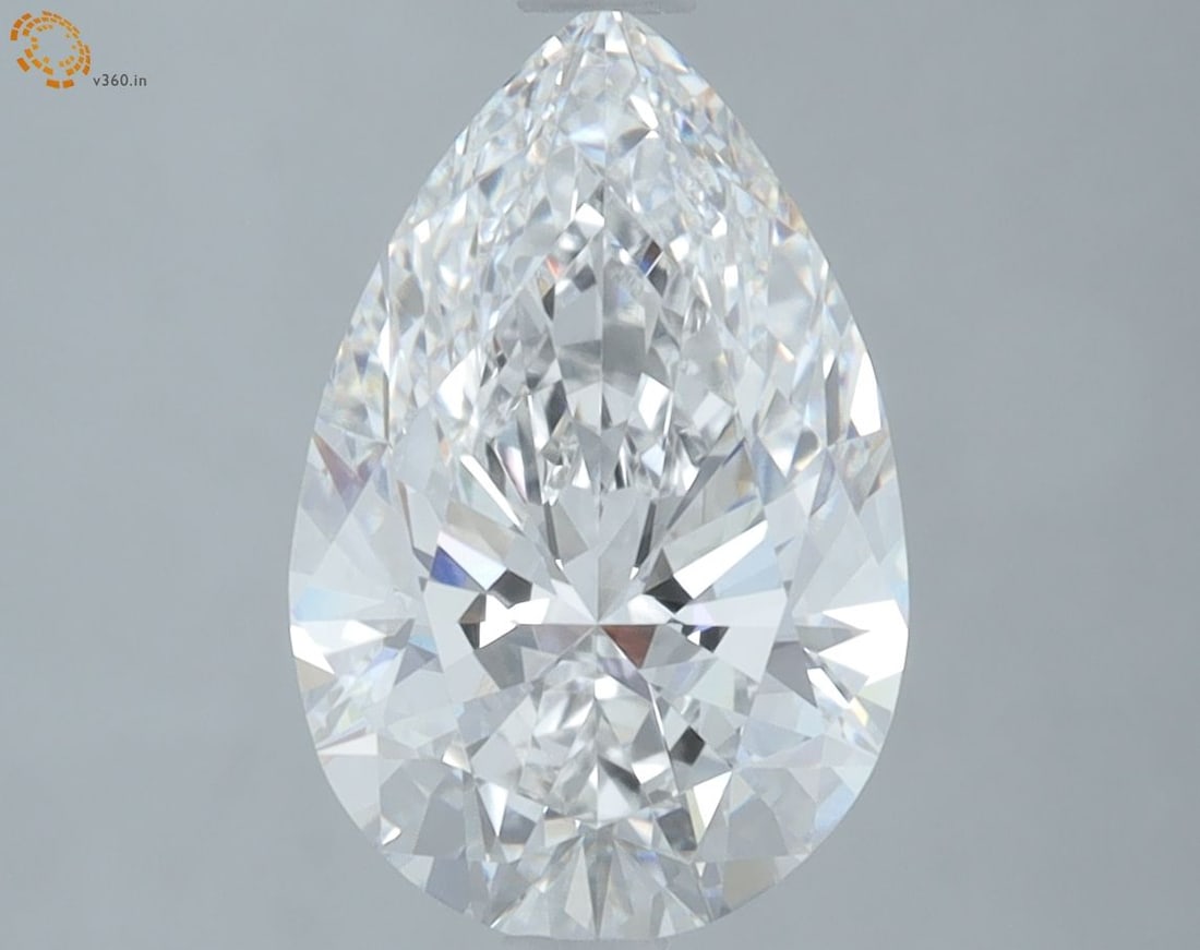 Loose Lab Diamond - IGI Pear 2.35ct E VVS2: Loose Lab Diamond - IGI Pear 2.35ct E VVS2 A stunning lab-grown pear-shaped diamond, certified by the International Gemological Institute (IGI), boasts exceptional clarity and color with a VVS2 grade