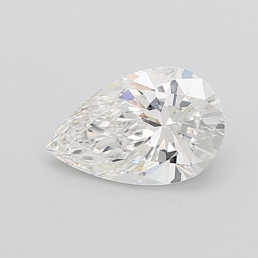 Loose Lab Diamond - IGI Pear 1.55ct E VVS1: Loose Lab Diamond - IGI Pear 1.55ct E VVS1 A stunning lab-grown pear-shaped diamond, certified by the International Gemological Institute (IGI) as E color and VVS1 clarity, boasts exceptional cut qual
