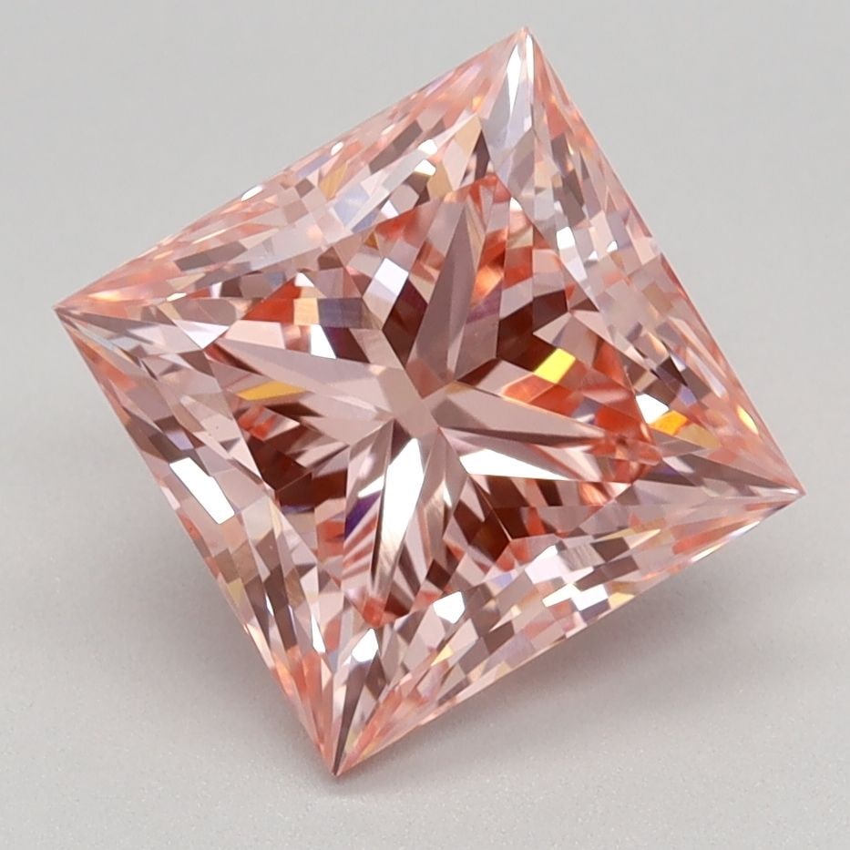 IGI Princess 2.52ct Fancy Vivid Pink VVS2 Loose Lab Diamond: IGI Princess 2.52ct Fancy Vivid Pink VVS2 Loose Lab Diamond Experience the rare beauty of a Fancy Vivid Pink diamond, one of the most coveted colors in nature. This exquisite 2.52ct lab-grown gem boas
