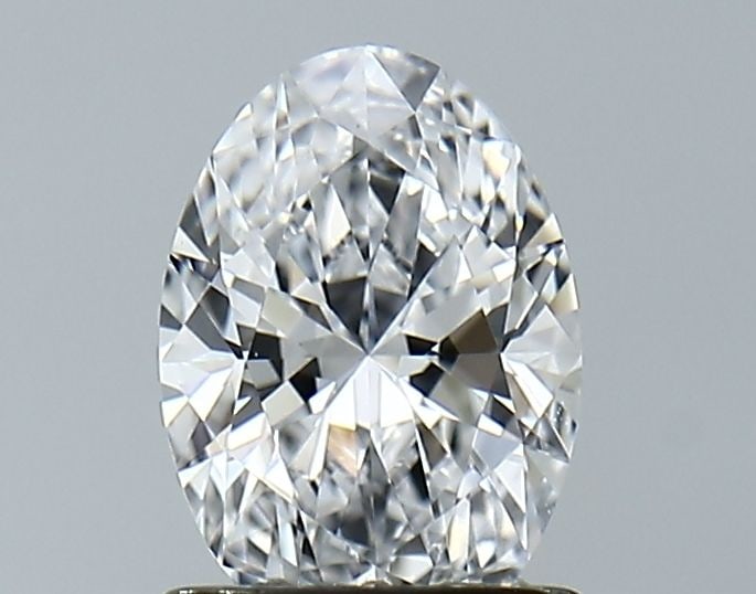 IGI Oval 1.03ct D VVS2 Loose Lab Diamond: IGI Oval 1.03ct D VVS2 Loose Lab Diamond Experience the brilliance of a lab-grown diamond, certified by IGI as a D color, VVS2 clarity, and EX polish. This 1.03ct oval cut gemstone boasts exceptional