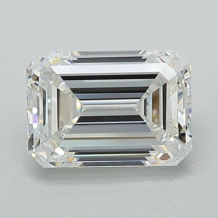 Loose Lab Diamond - GIA Emerald 1.58ct E VVS2: Loose Lab Diamond - GIA Emerald 1.58ct E VVS2 A rare and exceptional gem, this 1.58ct GIA Emerald VVS2 lab diamond boasts an impressive color grade of E, paired with flawless clarity and exceptional c