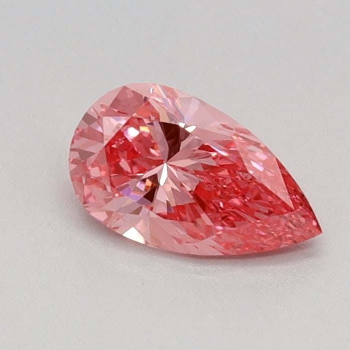 Loose Lab Diamond - IGI Pear 0.37ct Fancy Vivid Pink VVS1 (1 of 1)