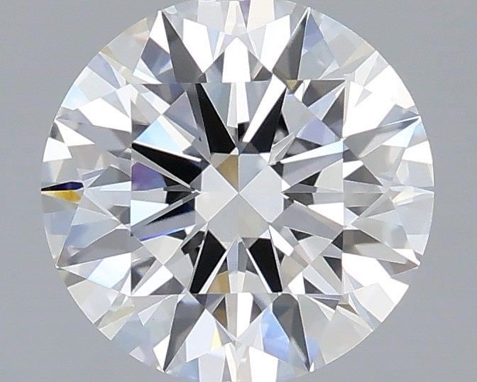 IGI Round 2.04ct F VVS2 Ideal Loose Lab Diamond: IGI Round 2.04ct F VVS2 Ideal Loose Lab Diamond Experience the beauty of nature with this stunning IGI certified, lab-grown diamond, boasting an impressive 2.04 carats in its ideal VVS2 clarity and ex