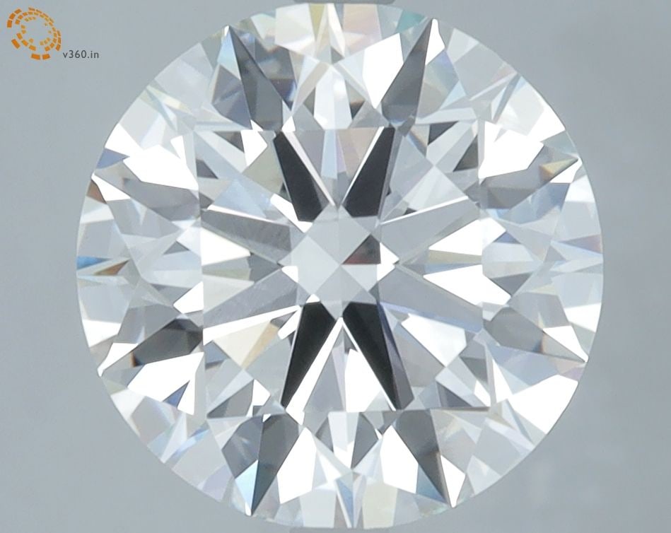 IGI Round 4.11ct F VVS2 Ideal Loose Lab Diamond: IGI Round 4.11ct F VVS2 Ideal Loose Lab Diamond Experience the beauty of nature with this stunning 4.11ct IGI Round lab-grown diamond, boasting exceptional clarity (VVS2) and color (F), making it an i