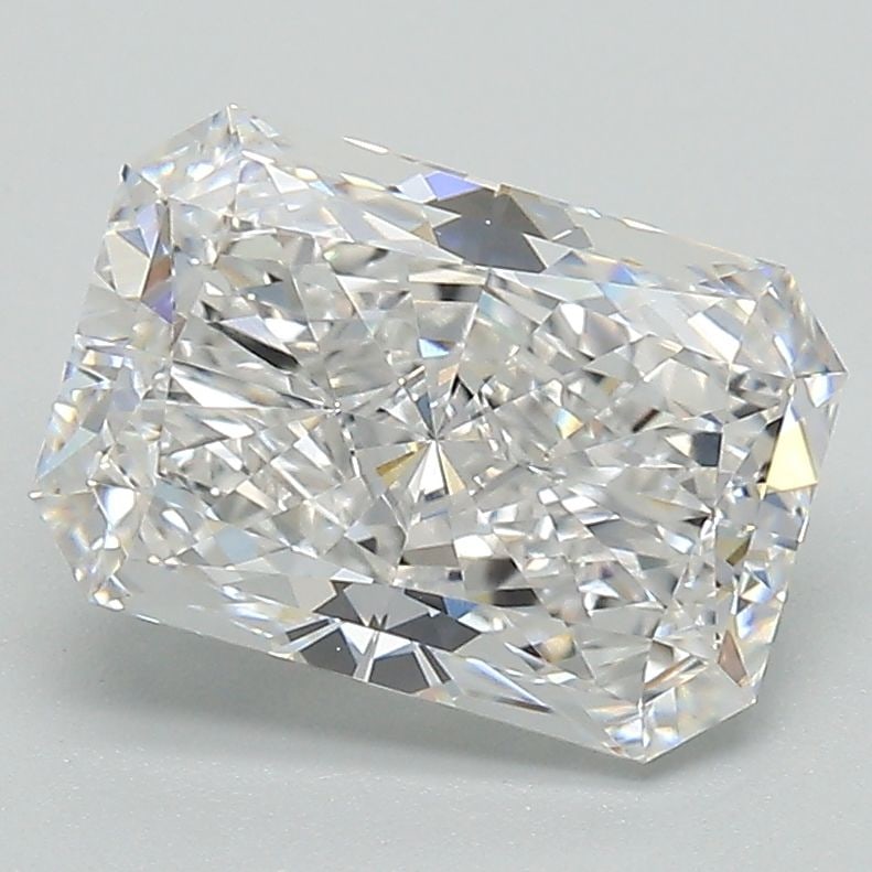 GIA Radiant 2.39ct E VVS2 Loose Lab Diamond: GIA Radiant 2.39ct E VVS2 Loose Lab Diamond Experience the exceptional quality of this stunning GIA-certified lab-grown diamond, boasting a radiant E color and flawless VVS2 clarity. With its precise