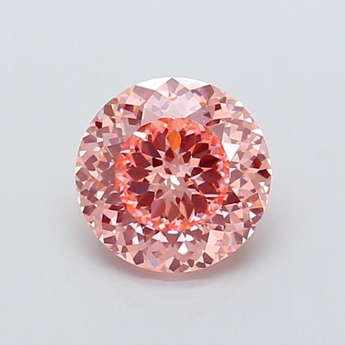 IGI Round 1.86ct Fancy Intense Pink VVS2 Loose Lab Diamond: IGI Round 1.86ct Fancy Intense Pink VVS2 Loose Lab Diamond Experience the breathtaking beauty of a lab-grown Fancy Intense Pink diamond, certified by IGI as VVS2 in clarity and EX in polish and symmet