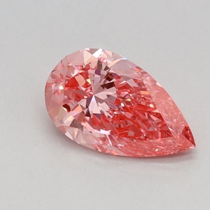 Loose Lab Diamond - IGI Pear 0.38ct Fancy Vivid Pink VVS2: Loose Lab Diamond - IGI Pear 0.38ct Fancy Vivid Pink VVS2 Experience the beauty of nature in a lab-grown marvel - a stunning 0.38ct Fancy Vivid Pink diamond, certified by IGI and boasting exceptional