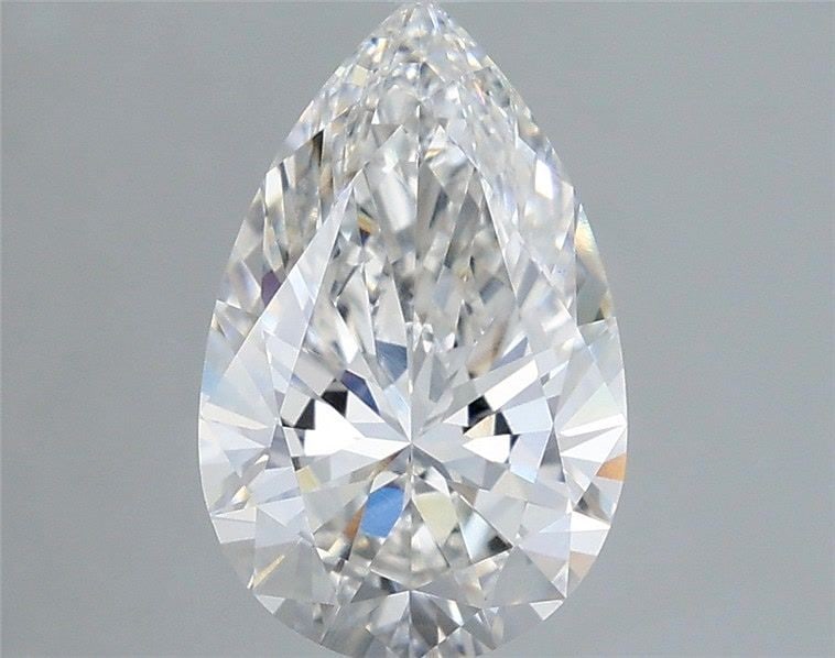 Loose Lab Diamond - IGI Pear 2.01ct F VVS2: Loose Lab Diamond - IGI Pear 2.01ct F VVS2 A rare and exquisite lab-grown diamond, this 2.01ct IGI-certified pear-cut gem boasts an exceptional F color, VVS2 clarity, and EX polish and symmetry. Its n