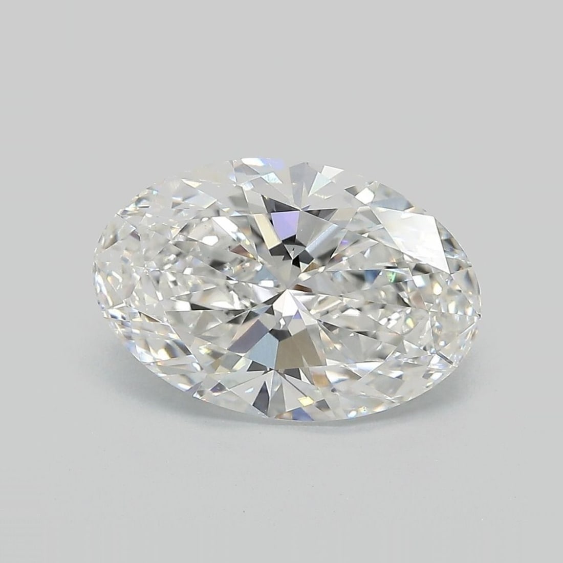 IGI Oval 3.43ct F VVS2 Loose Lab Diamond: IGI Oval 3.43ct F VVS2 Loose Lab Diamond A stunning IGI Oval cut lab diamond, certified F color and VVS2 clarity, boasts exceptional polish and symmetry. Weighing 3.43 carats, this rare gemstone is gr