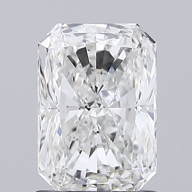 IGI Radiant 1.05ct E VVS2 Loose Lab Diamond: IGI Radiant 1.05ct E VVS2 Loose Lab Diamond A rare and exceptional find, this 1.05ct IGI Radiant lab diamond boasts an impressive VVS2 clarity grade and vibrant E color, giving it a radiant appearance