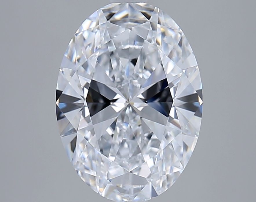 IGI Oval 3.05ct E VVS1 Loose Lab Diamond: IGI Oval 3.05ct E VVS1 Loose Lab Diamond A stunning IGI Oval cut lab diamond, certified VVS1 clarity and boasting exceptional polish and symmetry, shines with a bright E color. Measuring 3.05 carats,
