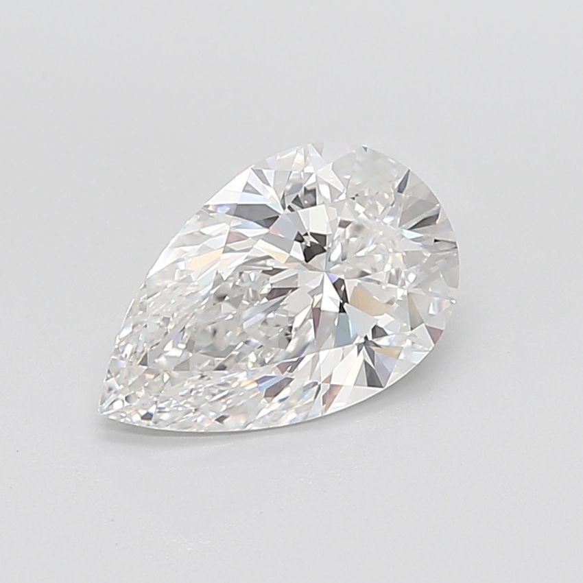 Loose Lab Diamond - IGI Pear 4.37ct F VVS2: Loose Lab Diamond - IGI Pear 4.37ct F VVS2 A stunning lab-grown pear-shaped diamond, certified by the International Gemological Institute (IGI), boasts exceptional clarity and color. With its impressi