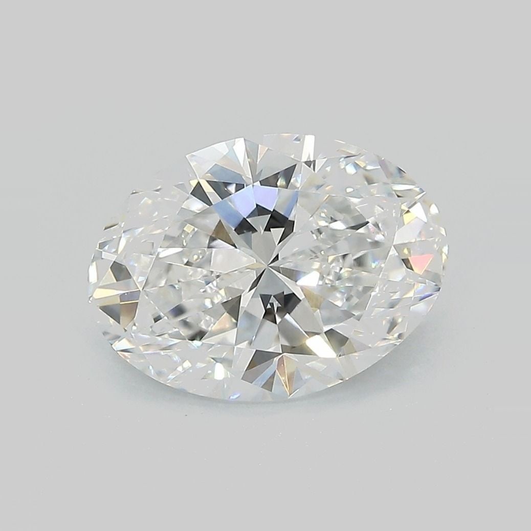 IGI Oval 3.42ct E VVS2 Loose Lab Diamond: IGI Oval 3.42ct E VVS2 Loose Lab Diamond A stunning IGI Oval lab diamond, weighing 3.42 carats, boasts exceptional clarity with an E color and EX polish, making it a true gem for those seeking a confl