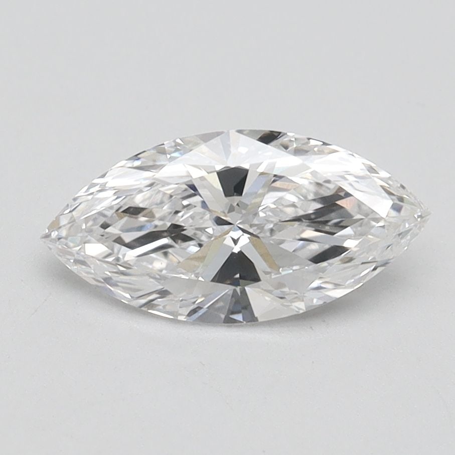 IGI Marquise 1.0ct D VVS2 Loose Lab Diamond: IGI Marquise 1.0ct D VVS2 Loose Lab Diamond A rare and exceptional lab-grown diamond, this 1.0ct IGI Marquise stone boasts an impressive D color, VVS2 clarity, and EX polish and symmetry. Its flawless