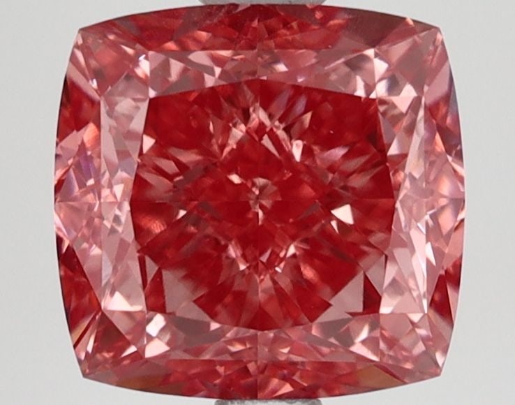 Loose Lab Diamond - IGI Cushion Modified 3.05ct Fancy Vivid Pink VVS2: Loose Lab Diamond - IGI Cushion Modified 3.05ct Fancy Vivid Pink VVS2 Experience the rare beauty of a Fancy Vivid Pink lab diamond, certified by IGI as VVS2 clarity and boasting EX polish and symmetry