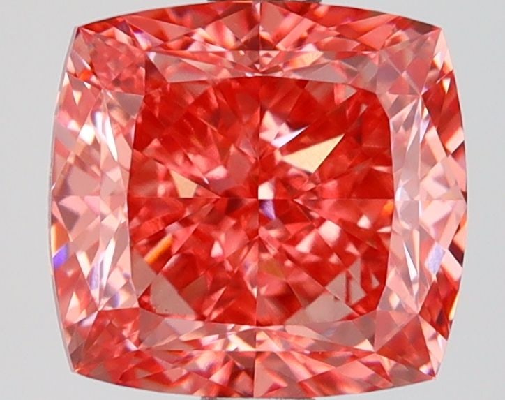 Loose Lab Diamond - IGI Cushion Modified 2.52ct Fancy Vivid Pink VVS2: Loose Lab Diamond - IGI Cushion Modified 2.52ct Fancy Vivid Pink VVS2 Experience the rare beauty of a lab-grown diamond, certified by IGI as Fancy Vivid Pink with exceptional clarity and polish. This