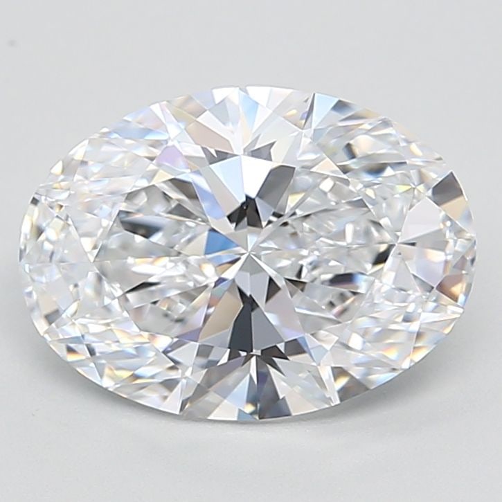 Loose Lab Diamond - GCAL Oval 2.8ct D VVS1: Loose Lab Diamond - GCAL Oval 2.8ct D VVS1 A stunning oval-cut lab diamond, certified by the Gemological Council of America Laboratory (GCAL), boasts exceptional clarity and color. Weighing in at 2.8