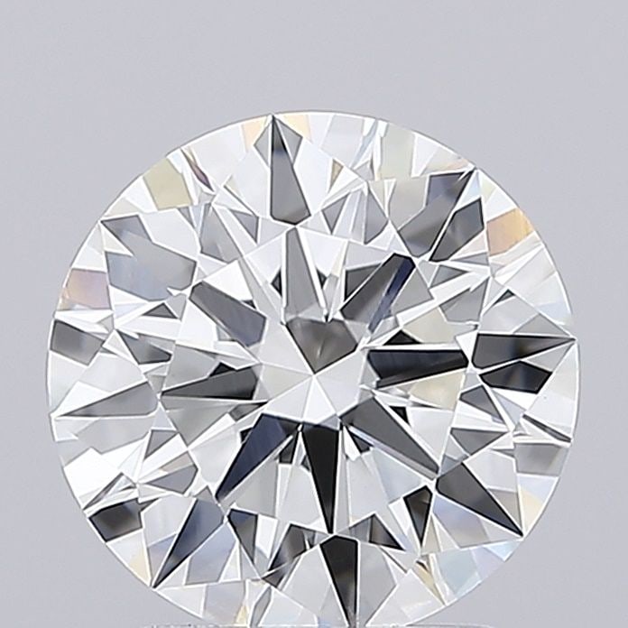IGI Round 2.54ct F VVS2 Ideal Loose Lab Diamond (1 of 1)
