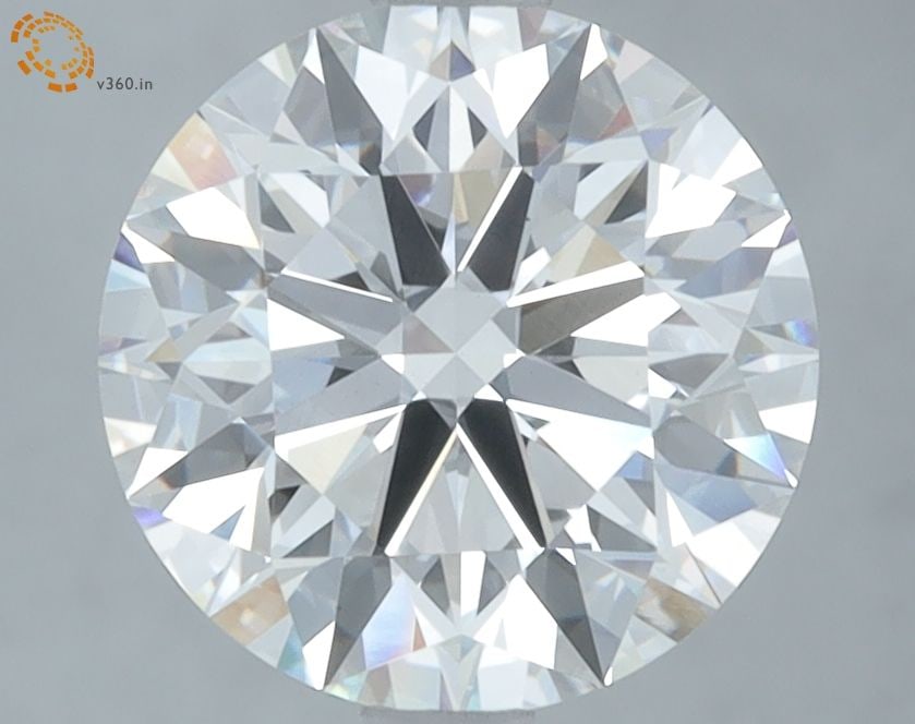 IGI Round 2.87ct E VVS2 Ideal Loose Lab Diamond (1 of 1)