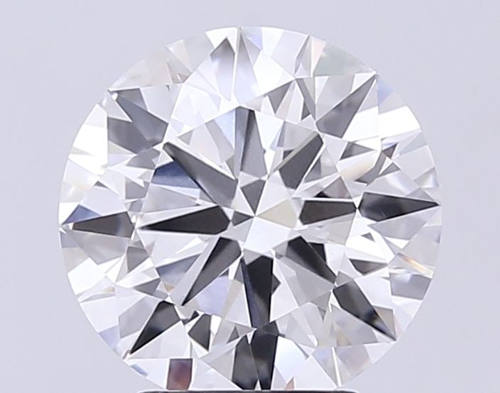 IGI Round 3.71ct F VVS2 Ideal Loose Lab Diamond (1 of 1)