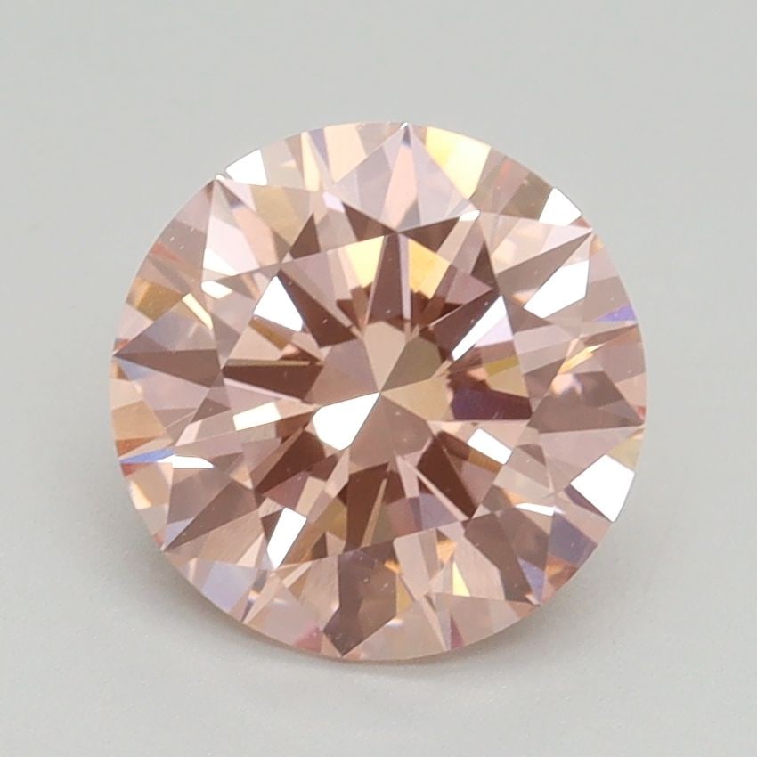 IGI Round 1.85ct Fancy Intense Pink VVS2 Loose Lab Diamond: IGI Round 1.85ct Fancy Intense Pink VVS2 Loose Lab Diamond This exquisite IGI-certified lab-grown diamond boasts an intense pink hue, graded Fancy Intense Pink, and boasting exceptional clarity with a