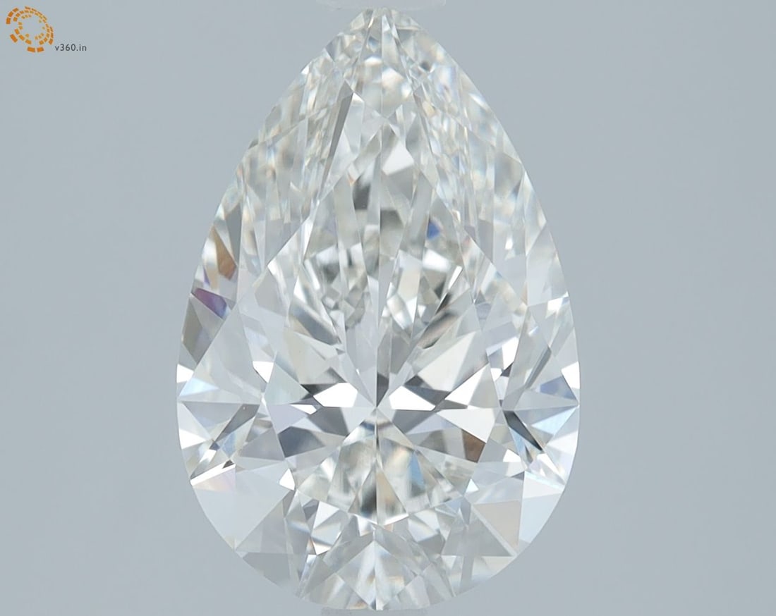 Loose Lab Diamond - IGI Pear 1.89ct G VVS2: Loose Lab Diamond - IGI Pear 1.89ct G VVS2 A rare and exceptional loose lab diamond, certified by the International Gemological Institute (IGI), boasts an impressive 1.89 carat G color and VVS2 clarit