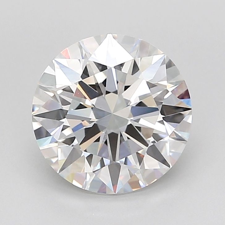 IGI Round 2.57ct E VVS2 Ideal Loose Lab Diamond: IGI Round 2.57ct E VVS2 Ideal Loose Lab Diamond Experience the brilliance of a lab-grown diamond, certified by IGI as an Ideal cut with exceptional clarity and polish. This stunning 2.57ct E color, VV