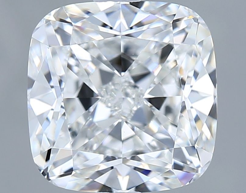 Loose Lab Diamond - GIA Cushion Brilliant 2.54ct F VVS1: Loose Lab Diamond - GIA Cushion Brilliant 2.54ct F VVS1 Experience the exceptional quality of this stunning lab-grown diamond, certified by the renowned GIA as a Cushion Brilliant with a vibrant F col