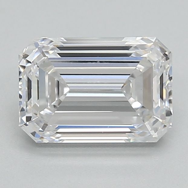 Loose Lab Diamond - IGI Emerald 1.07ct D VVS2: Loose Lab Diamond - IGI Emerald 1.07ct D VVS2 A rare and exceptional lab-grown diamond, certified by the International Gemological Institute (IGI) as a D color, VVS2 clarity, and boasting an EX polish
