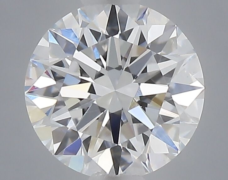 IGI Round 0.54ct D VVS2 Diamond: IGI Round 0.54ct D VVS2 Diamond A stunning lab-grown diamond, certified by the International Gemological Institute (IGI), boasts exceptional clarity and color with its D grade and VVS2 cut. With a pre