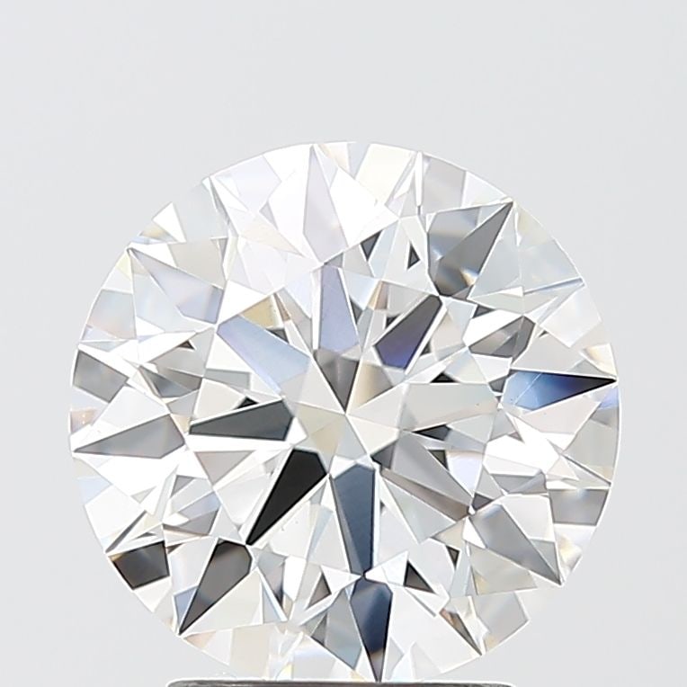 IGI Round 3.09ct F VVS2 Ideal Loose Lab Diamond: IGI Round 3.09ct F VVS2 Ideal Loose Lab Diamond A truly unique and exceptional diamond, this 3.09ct IGI Round lab-grown gem shines with unparalleled brilliance, boasting an EX polish, VVS2 clarity,