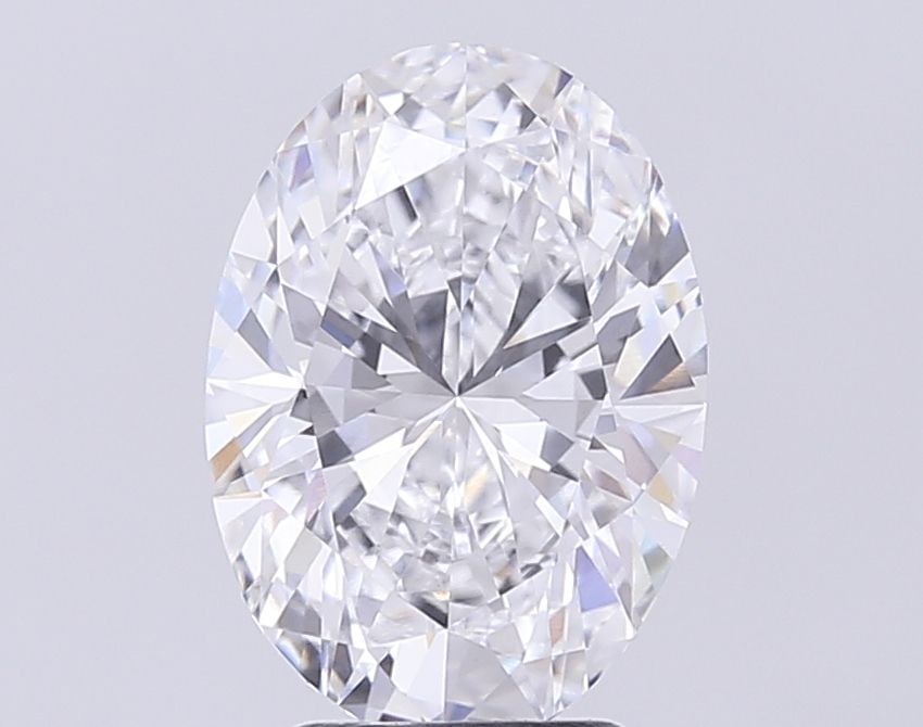 IGI Oval 3.55ct D VVS2 Loose Lab Diamond: IGI Oval 3.55ct D VVS2 Loose Lab Diamond Experience the brilliance of a lab-grown diamond, certified by IGI as a flawless D color, VVS2 clarity, and exceptional cut, polish, and symmetry. This 3.55ct