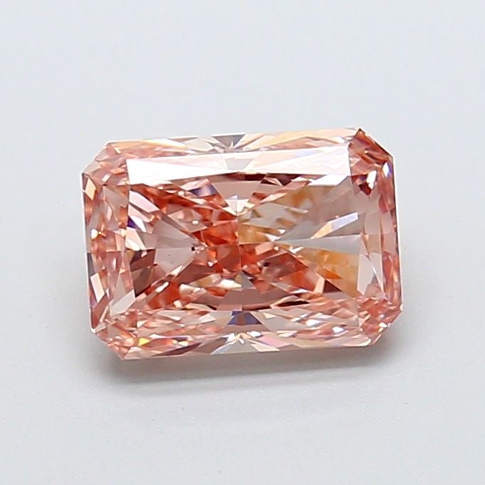 Fancy Vivid Pink VVS2 1.78ct Radiant Lab Diamond: Fancy Vivid Pink VVS2 1.78ct Radiant Lab Diamond Experience the rare beauty of a Fancy Vivid Pink VVS2 1.78ct Radiant Lab Diamond, a true gem among lab-grown diamonds. Its exceptional clarity, cut, an