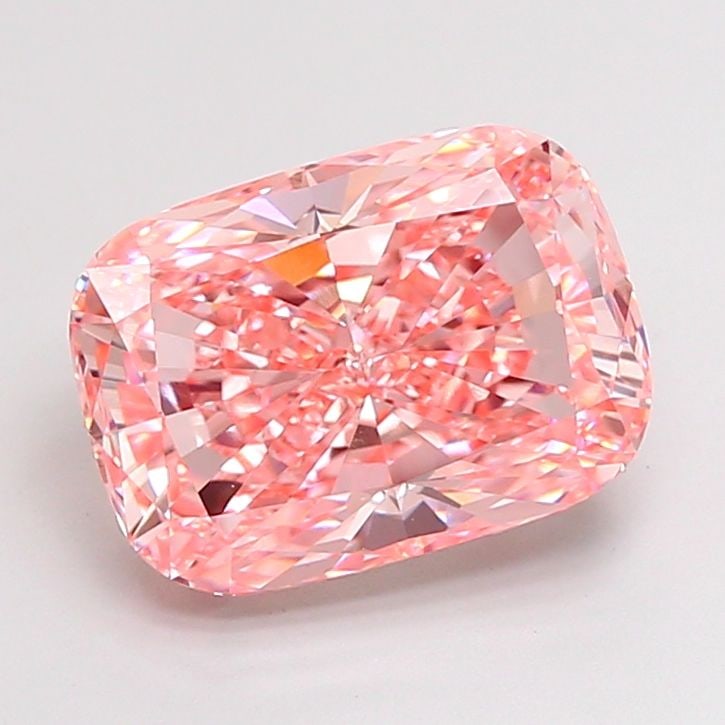 Loose Lab Diamond - IGI Cushion Modified 5.02ct Fancy Vivid Pink VVS2 (1 of 1)