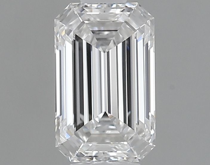 Loose Lab Diamond - IGI Emerald 0.51ct D VVS2: Loose Lab Diamond - IGI Emerald 0.51ct D VVS2 A rare and exceptional gemstone, this 0.51ct IGI Emerald-cut lab diamond boasts an impressive D color grade, signifying its exceptional clarity and brilli