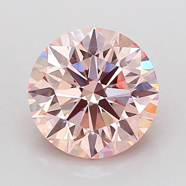 Loose Lab Diamond - Round 1.4ct Fancy Vivid Pink VVS2: Loose Lab Diamond - Round 1.4ct Fancy Vivid Pink VVS2 Experience the unparalleled beauty of a lab-grown diamond, boasting an impressive 1.4 carat Fancy Vivid Pink hue that shines with exceptional clar