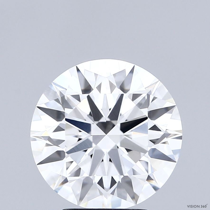 IGI Round 3.39ct E VVS2 Ideal Loose Lab Diamond (1 of 1)