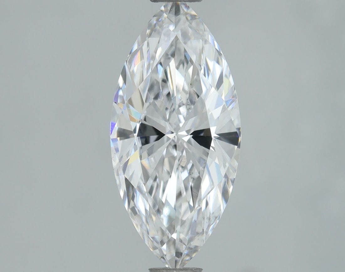 IGI Marquise 1.01ct E VVS2 Loose Lab Diamond: IGI Marquise 1.01ct E VVS2 Loose Lab Diamond Experience the unparalleled brilliance of a lab-grown diamond, certified by IGI as a stunning 1.01ct E VVS2 Marquise cut gemstone. Its exceptional clarity